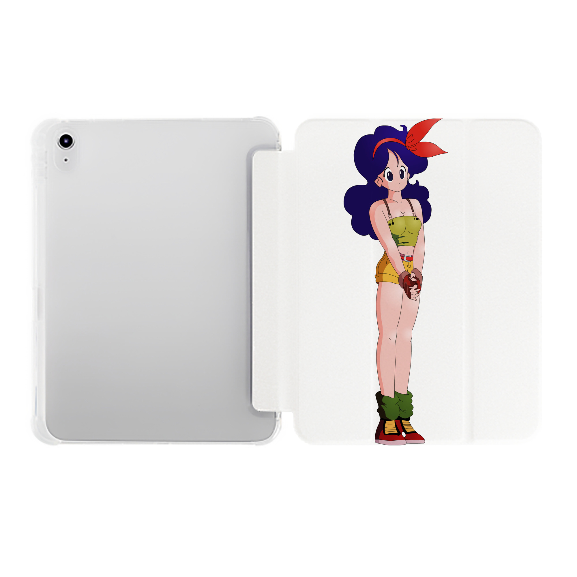 （画像用） ドラゴンボール DRAGON BALL IPad ケース ペン収納付き 三つ折りスタンド PUレザー×シリコン 対応機種9.5/10.5/10.9インチ